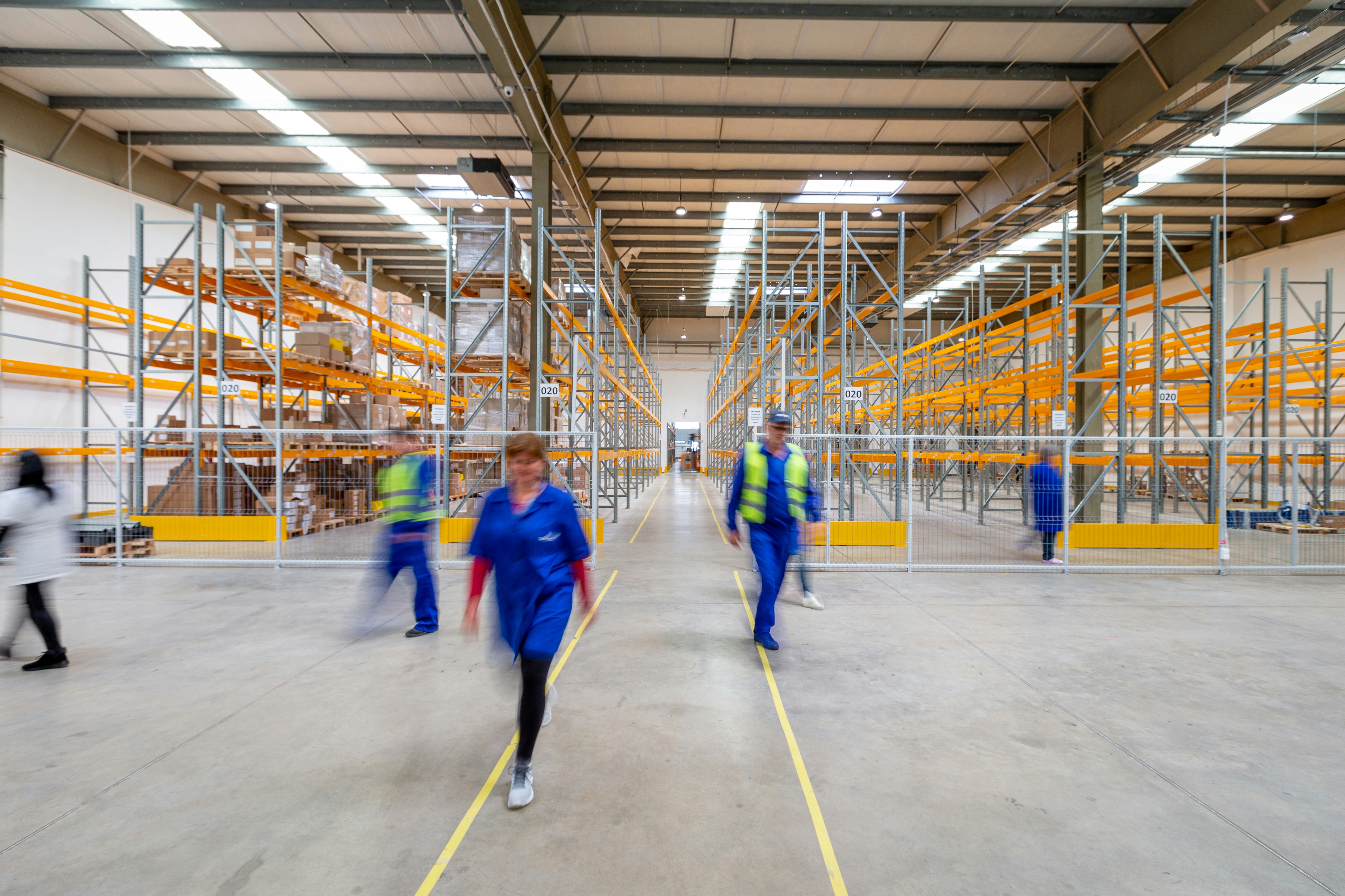 Modern manufacturing operation representing the industries businesses work in